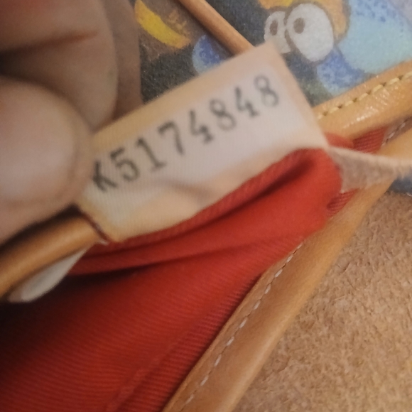 Dooney & Bourke Multicolor Bee Print Backpack